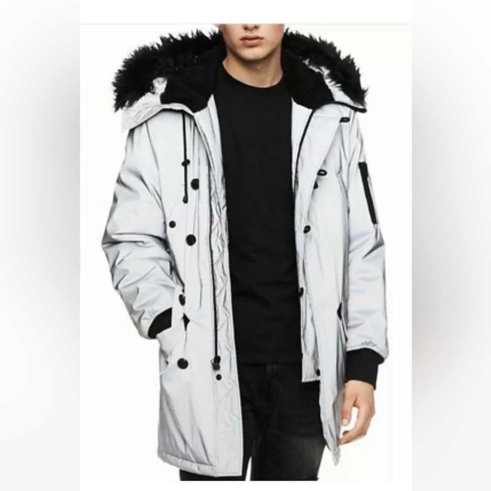Calvin Klein Reflective Parka